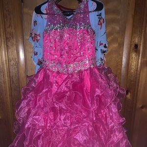 Size 12/14 pink dress